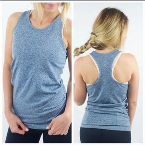 Zyia Copper Charged Tank- Navy- Size M
